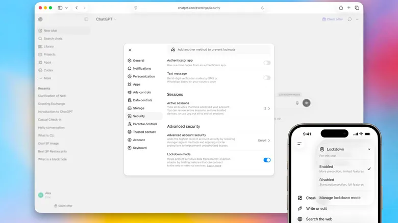 ChatGPT Lockdown Mode: OpenAI's New Defense Against Prompt Injection