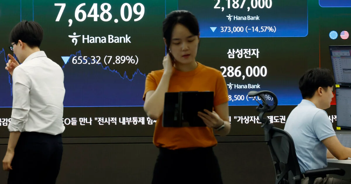 AI Bubble Fears Trigger Second Circuit Breaker in Korea in Three Days